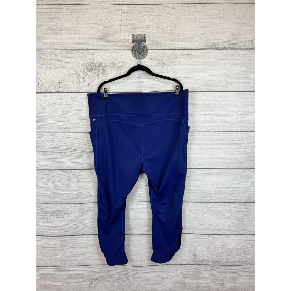 Fabletics Active Plus Size Blue Oasis High Waiste… - image 7